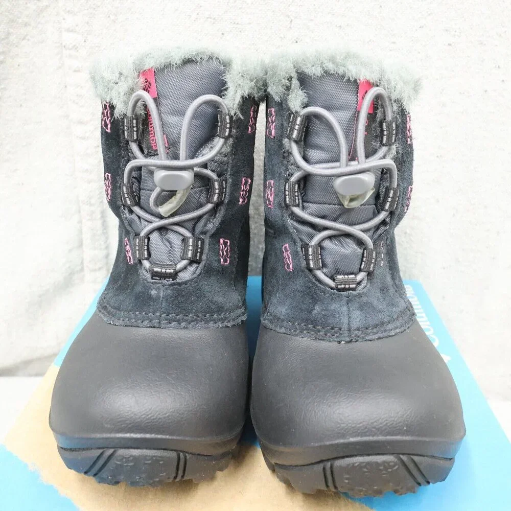 NIB Columbia Children's Rope Tow II Snow Boots Size 10 US Waterproof Snow Boots